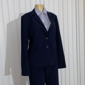 Ann Taylor navy suit jacket